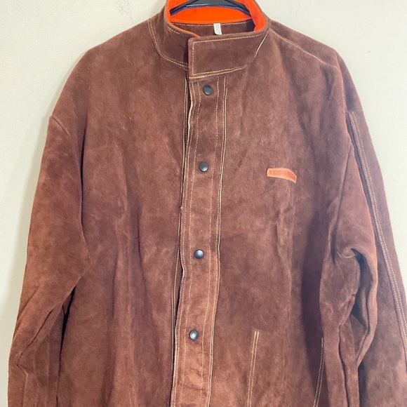 yeswelder Other - Yeswelder Leather Welding Jacket, New With Out Tags Heavy Duty  Jacket Size XXL